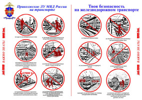 Правила поведения на железной дороге Правила поведения на железной дороге.
